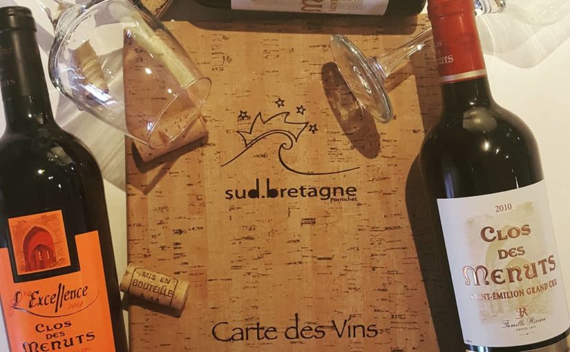 Nouveau à notre carte des vins Clos des menuts
 #closdesmenuts
#hotelsudbretagne…